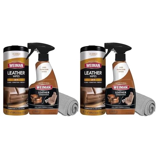 Weiman Leather Cleaner & Conditioner Pack