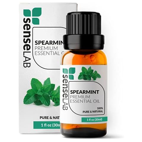 Aceite Esencial de Hierbabuena SenseLAB - 100% Puro de Grado Terapéutico (30 ml) Cover