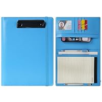 Portadocumenti Wonderpool A5 In Pelle PU - Blocco Note Integrato, Multitasche, Verde - Foto 9