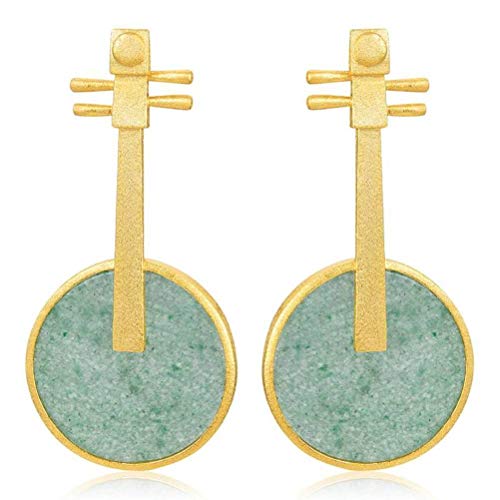 Gouttes d'oreille Chinoises Classiques Pipa S : boucles d'oreilles créatives de culture ancienne