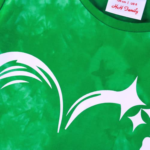 HH Family Girls St. Patrick’s Day Shirt Kids Green T-Shirt Clothing 4-12 Years2