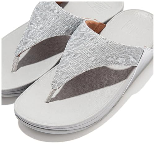 Image of FitFlop Women's Lulu Glitz Toe-Post Sandal | Comfort Sandals