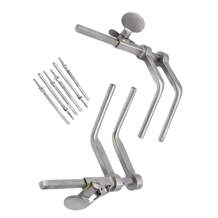 Professional Caspar Cervical Distractor with Screws Set, High-Quality