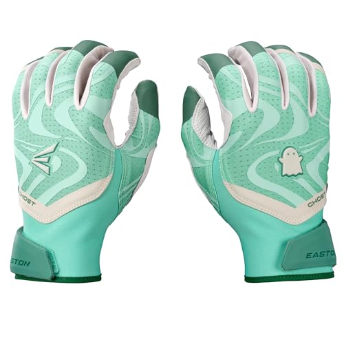 Easton | Ghost Ethos Youth/Girls Fastpitch Softball Batting Gloves | Green | Medium - image 3