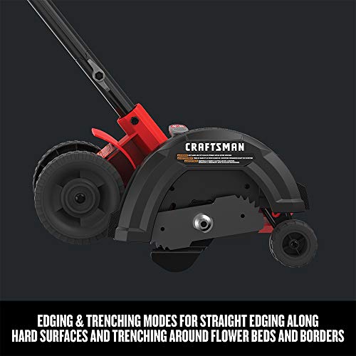 CRAFTSMAN Lawn Edger Tool, Corded, 12 Amp (CMEED400)