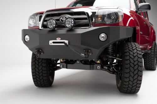 Body Armor 4X4 Tc-19335 Black - Steel Front Winch Bumper For 2005-2011 Toyota Tacoma #TOP1
