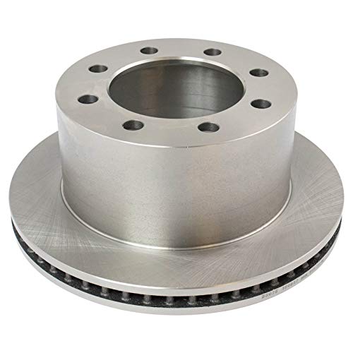 Image of TRQ Rear Brake Pad & Rotor Kit Compatible with 2001-2010 Chevrolet 2001-2009 GMC