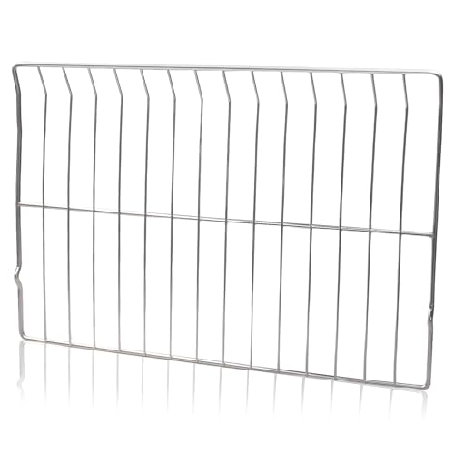 Upgraded DG75-01001C DG75-01001D Oven Racks Replacement Compatible with Samsung Stove Oven Parts DG75-01001A, DG75-01001B, AP5671425 PS7321783 NX58H9500WS NX60A6511SS, 24.5 x 16