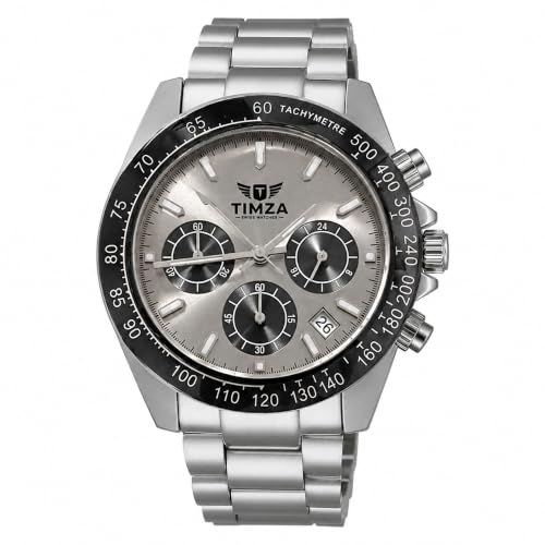 Image of Watch for Man | Analog Wrist Watch with Stainless Steel Strap | Mens Watch | Watches for Men | Business Office Wear | Black-Golden | TX-1003 | Quartz Movement | 1 Year Warranty