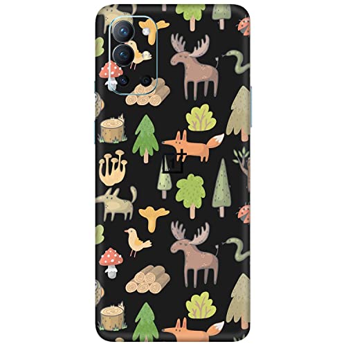 Image of Mobile Skin Sticker Compatible with OnePlus 9R 5G Skin Not Back Cover, Camera & Back Protector Mobile Skin Wrap; KE-OnePlus 9R 5G-22