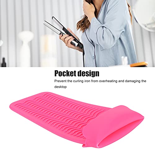 3 piezas de fundas protectoras de silicona resistente al calor para planchas de pelo, rizadores y herramientas de peinado miniatura 3