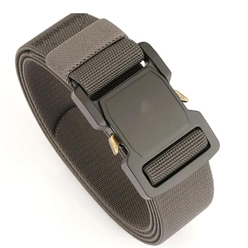 YTR6TW Men's Elastic Belt Outdoor Multifunctional Tactical Belts Nylon Canvas Military Belt Women Trousers Waistband2