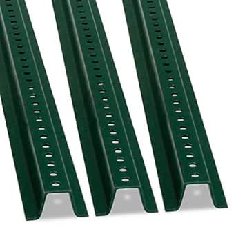 Poteaux D'angle Type P Galvanisés à Chaud Pour Clôture à Double Maille Hauteur De La Cloture 1830 Mm