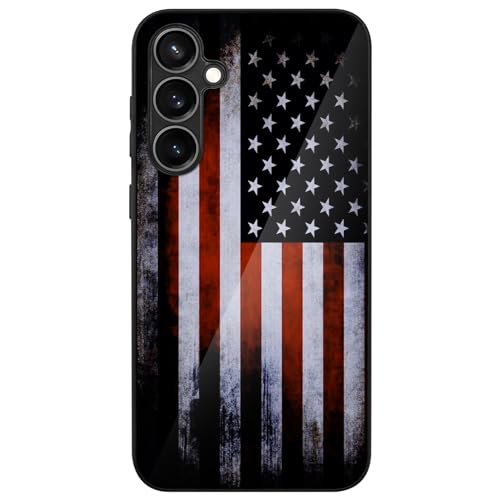 Coque Samsung Galaxy S23 FE drapeau américain en polycarbonate et TPU antichoc