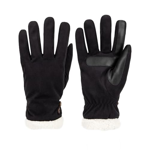 Guantes de microseda para mujer Isotoner repelentes al agua forrados para invierno y frío 5