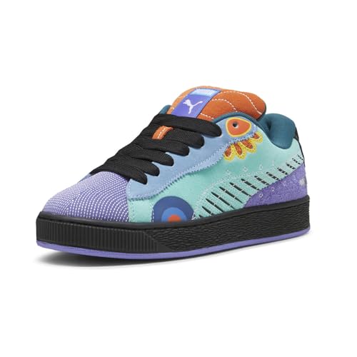 PUMA Mens Suede XL Ddlm Lace Up Sneakers Shoes Casual - Blue, Purple2