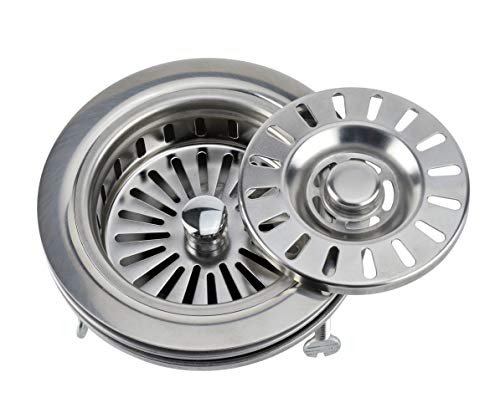 Colador para fregadero de cocina acero inoxidable miniatura 4