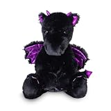 World's Softest Plush Stuffed Animal for Baby, Toddler, Kids, Adults - Adorable Toy Made from Kid-Friendly, Quality Materials - Lushee Midnight Dragon, 16'