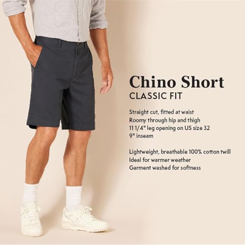 Amazon Essentials F16AE60002 Men'S Classic-Fit 9 Inch Chino Short thumb #1
