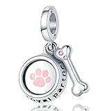Loyal Partner Pendentif en argent sterling 925 pour bracelet Pandora Motif patte de chien