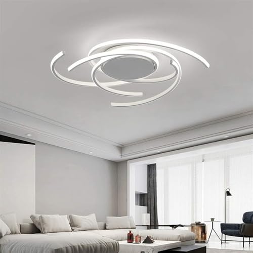 Plafonnier LED dimmable télécommandé de 92W à intensité réglable - 7