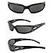 Global Vision Eyewear Marilyn 3 Womens Motorcycle Sunglasses with EVA Foam Padding Bling