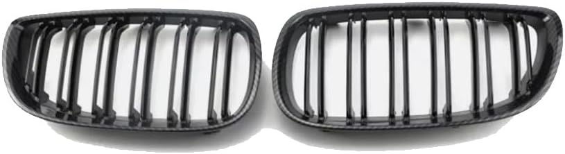 Real Carbon Fiber Front Kidney Grille Mesh Hood Grill for BMW 3 Series E92 E93 & E92 M3 Pre-LCI 2006-2009