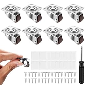 Zhengyyuu ECG-060 Swivel Castor Wheels Set