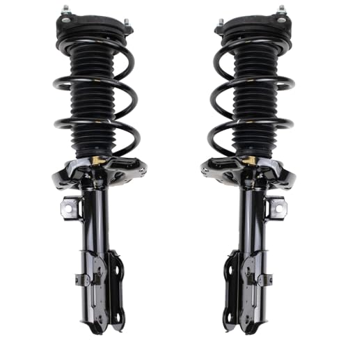 Image of TRQ Front Driver Side Strut and Spring Assembly Set Compatible with 1318 Acura RDX