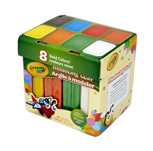 Image of Crayola Modeling Clay in Bold Colors, 2lbs, Gift for Kids, Ages 4 & Up