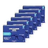 Healthcare by Amazon Salviette per la pulizia delle lenti, 180 salviette (In precedenza Amazon Basic Care) - L'imballaggio Può Variare