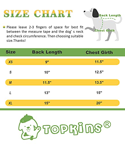 Topkins Dog Dress, Dog Polo Dresses For Small Medium Dogs Girl, Dog Sundress, Dog Wedding Dress, Dog Birthday Dress With Pleated Hem For Spring, Summer, Autumn (Green, Xs) #TOP1