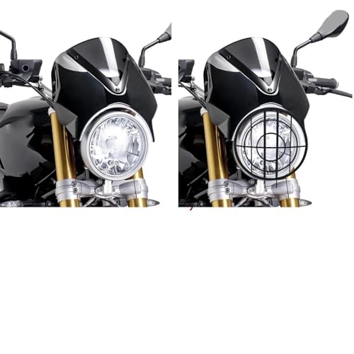Protection phare moto R Ninet calandre grille de phare pour Scrambler et Urban 9T - 2