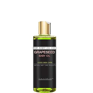 Grapeseed Baby Oil, Natural Skin Care for Delicate Skin newborn + toddler