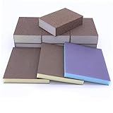 Artibetter 8piezas Esponja Abrasiva De Unidades Bloque De Lijado Para Pulir Quitar Arena Paredes Herramientas De Limpieza