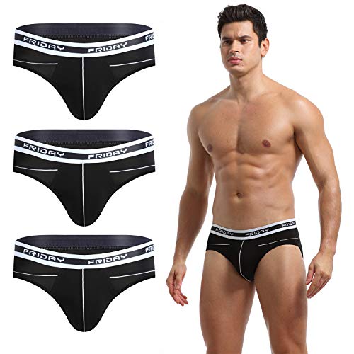 Sous-vêtements pour homme anti-transpiration en bambou noir YuKaiChen S