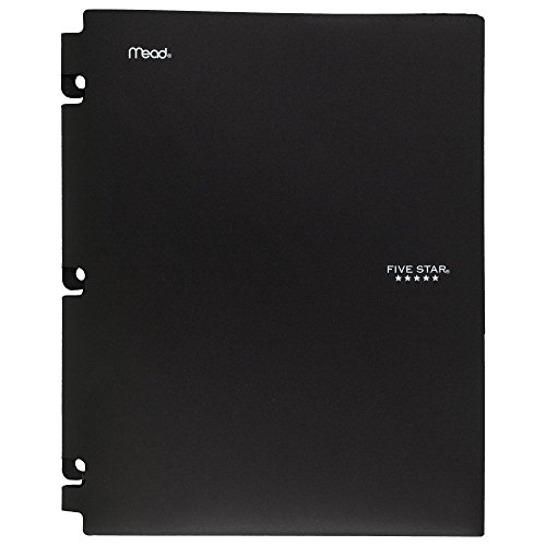 Five Star 2-Pocket Folder, Snap-In Folder, Folders With Pockets, Color Selected For You, 1 Count (35058) #TOP7