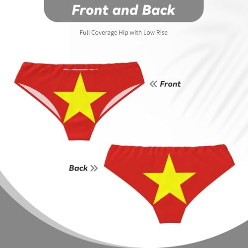 Mens Bikini Swimwear Sports Triangle Swim Briefs - Vietnamese Flag Print Bathing Suit Sexy Swimsuit Underwear4