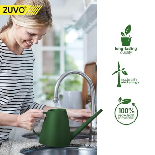 Gieter Indoor 1,8 L - Perfect Tuingereedschap voor het besproeien van kamerplanten - 33 x 17 cm - Mini Gieters - Groen - Zuvo - Afbeelding 6