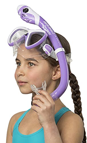 Cressi Pegaso & Iguana Dry, Lilac/White, One Size #TOP4