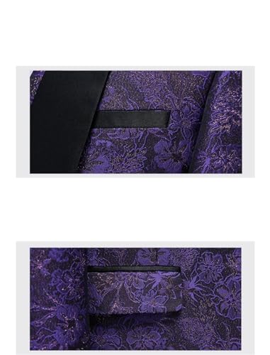 Generic Men's Casual Business Wedding Suits 3 Pcs Set Dress Blazers Jacket Pants Vest Coat3