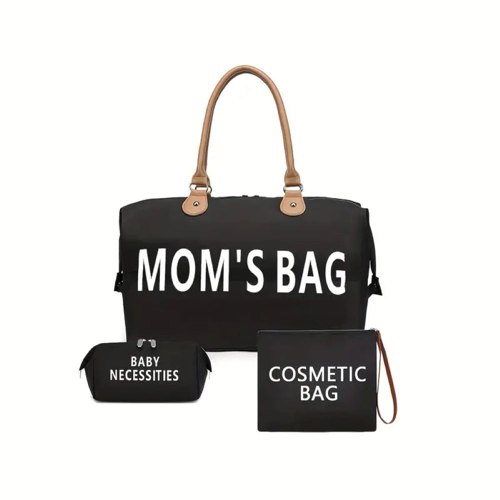 Moms Bag, Wickeltasche, Reisetasche 3er Set