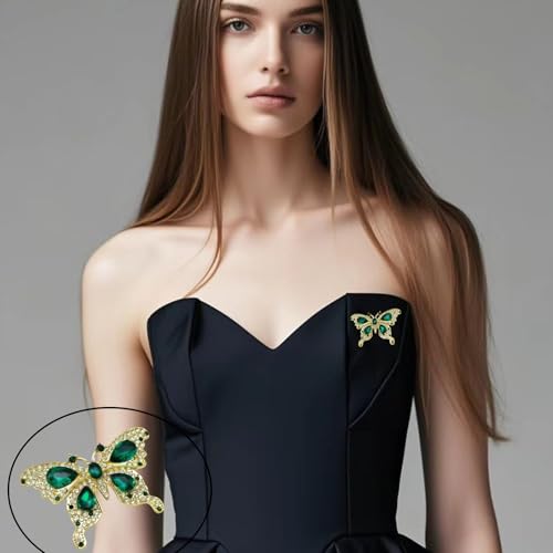 Image of Brooch Pins For Women Fashion Elegant Brooches Lapel Badges Coat Sweater Scarves Shawl Dress Accessory Wedding Party Prom Jewelry