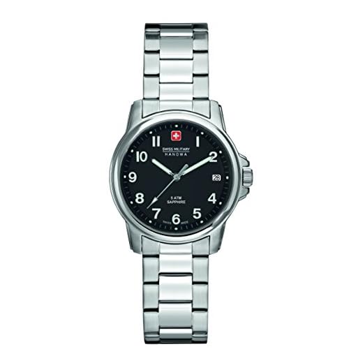 Police. 6-7231.04.007 - Reloj de cuarzo para mujer, con correa de acero inoxidable, color plateado