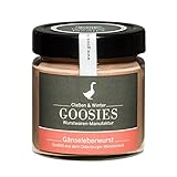  Gänse Leberwurst, mit 33% Gänseleberanteil, im Glas (1 x 175g)