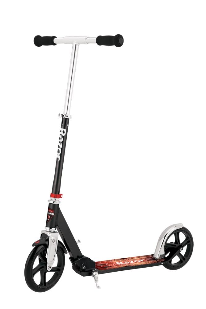 Amazon.com : Razor A5 Lux Kick Scooter, Black : Sports & Outdoors