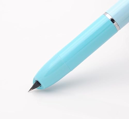 Vista 39 de OASO K016 - Juego de pluma estilográfica retráctil de 0.020 in con 4 cartuchos de tinta azul, escritura suave para estudiantes escolares