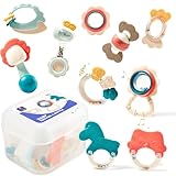 hahaland Rassel Beißring Baby Set,...