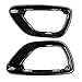 sportuli Black Front Fog Light Cover Fog Lamp Trim Replace for 2014-2016 Jeep Grand Cherokee (2014-2016)