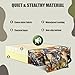 Fisoceny Heated Hunting Seat Cushion Pad Thermal Hunting Seat Cushion with 10000 mAh Power Bank Adjustable Temperature Hunting Hot Seat Cushion for Tree Stand,Bleacher,Fishing(Camo Green)